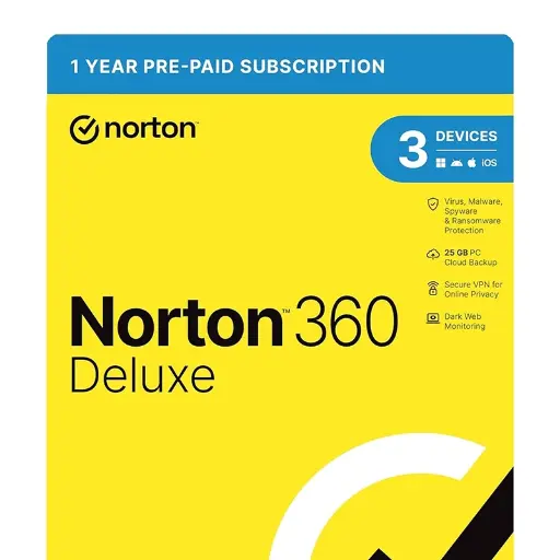 Antivirus Norton 360 Deluxe