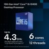 Procesador Intel Core i5-10400F
