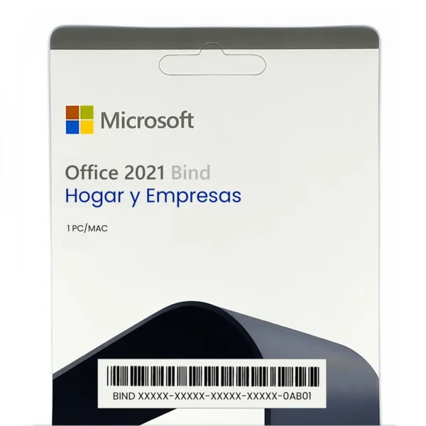 Office 2021 Hogar y Empresas Bind - 1 PC/MAC
