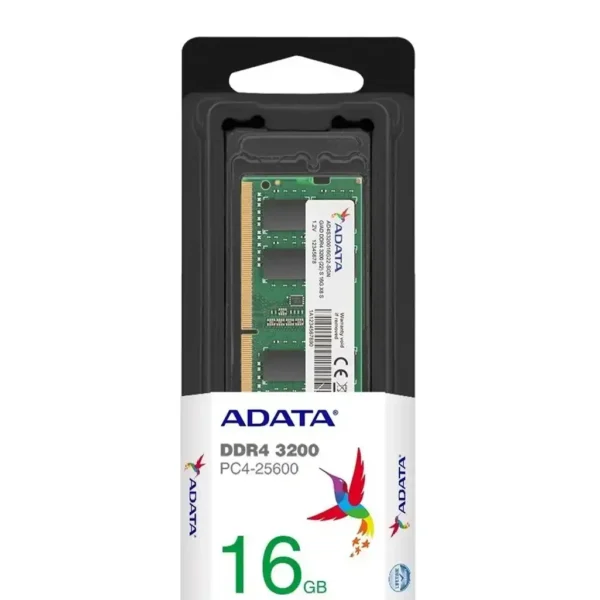 Ram Adata DDR4 16GB 3200Mhz Portátil