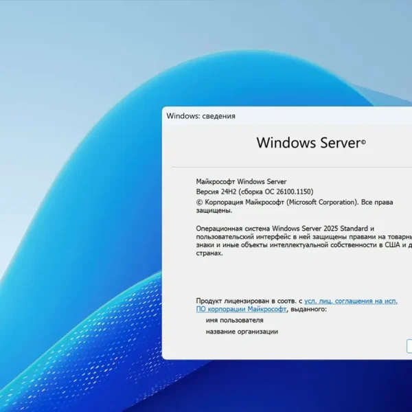 Windows Server 2025 Estándar - 1 PC